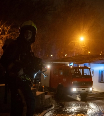 У Києві горів Свято-Михайлівський Видубицький чоловічий монастир