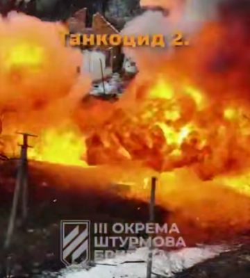 Зупинили «елітні» частини ворога: Третя штурмова разгромила колону військ рф на танках та баггі