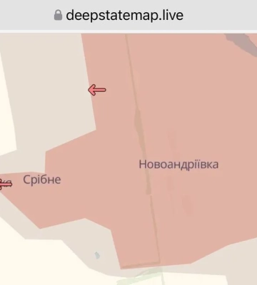 DeepState: российские войска продвинулись в трех населенных пунктах в Донецкой области