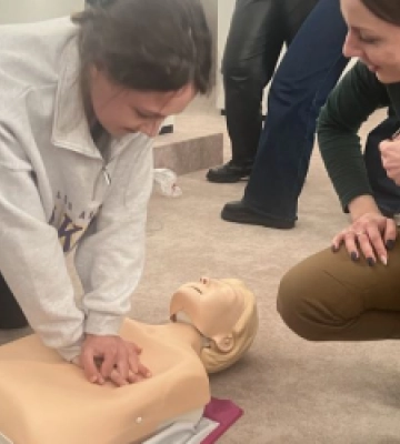 У Львові пройшли перші в цьому році безкоштовні навчання з домедичної допомоги