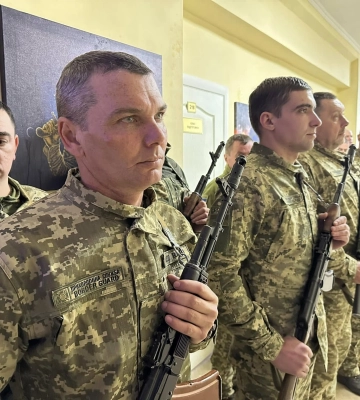 На Одещині прикордонники-новобранці склали військову присягу (фото, відео)