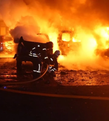 У Сумах горіли дві лазні