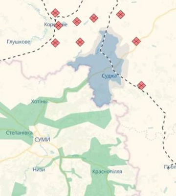 Россияне изменили поведение на границе после нового наступления ВСУ на Курщине, – ГПСУ