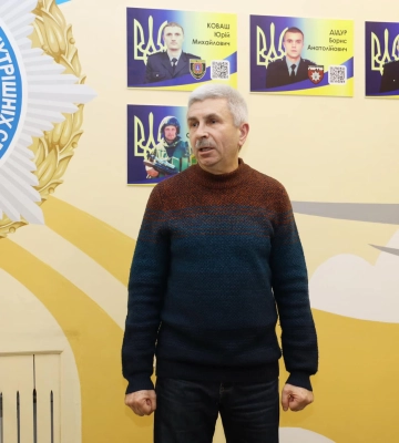 В университете внутренних дел в Одессе открыли Мурал памяти погибших выпускников-защитников. Но один из них, к счастью, жив