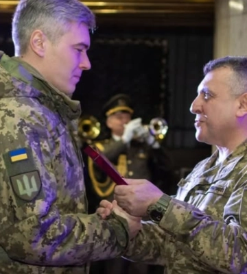 Прикарпатського захисника нагородили орденом Богдана Хмельницького ІІІ ступеня