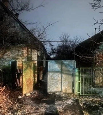В Мелитополе в горящем доме обнаружили труп молодой девушки