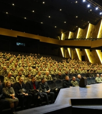 У Луцьку привітали прикордонників, які повернулися додому із Харківщини