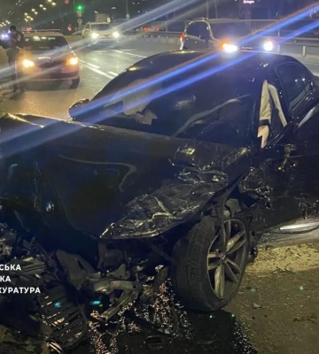 П&#039;яний водій BMW влаштував ДТП у центрі Києва: є постраждалі