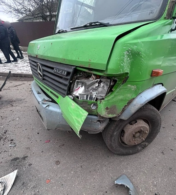 У Сумах сталася потрійна ДТП на перехресті