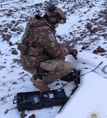 Поліцейські знешкодили бойову частину збитого на Сумщині безпілотника