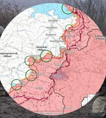 Россияне продвинулись возле Часового Яра, имеют успехи под Курском: обзор фронта от ISW