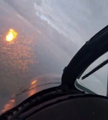 Пілоти вертольотів Мі-24 збивають російські дрони-камікадзе "Shahed". ВIДЕО
