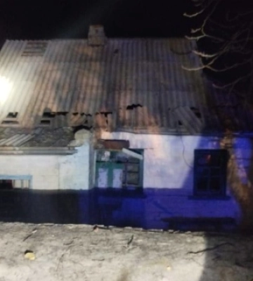 На Кіровоградщині уламками збитого безпілотника пошкоджено кілька приватних домоволодінь