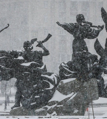 Названа дата, когда в Киеве станет теплее и пойдет снег