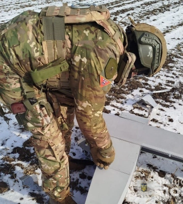 Вибухотехніки поліції Сумщини дослідили ворожий безпілотник на наявність вибухівки