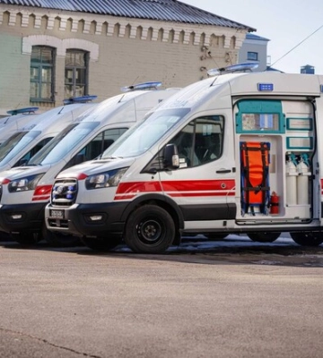 Харківська область отримала нові реанімобілі для потреб екстренки 