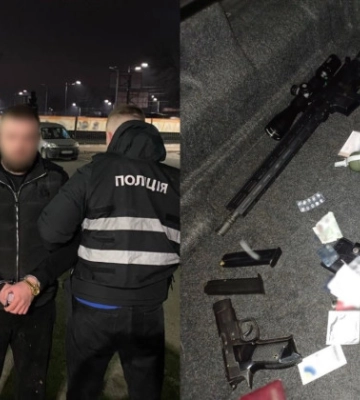 На Чернігівщині поліція затримала озброєних чоловіків за напад на автобус ЗСУ