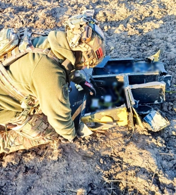 У Рівненській області вибухотехніки знешкодили бойову частину ворожого безпілотника, яка не здетонувала