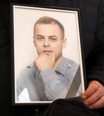 У Полтаві попрощалися з Михайлом Деревяновим, який загинув внаслідок ракетного удару 1 лютого