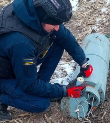 На Київщині сапери знешкодили новітню російську ракету Х-69