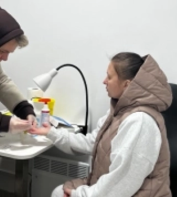 Безплатний скринінг та швидкий результат: на центральній площі Володимира працювала виїзна мобільна амбулаторія