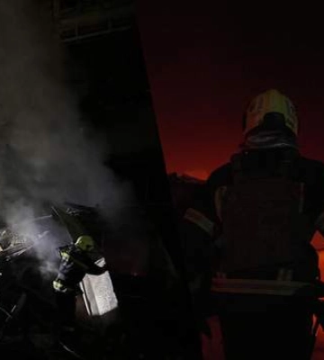 Россия ударила по Киеву баллистикой, в городе пожары