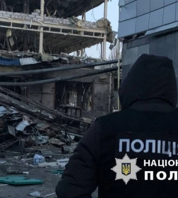 Ракетна атака на столицю: з’явилися фото наслідків