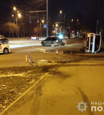 У Сумах п’яний водій влаштував потрійну ДТП з потерпілим