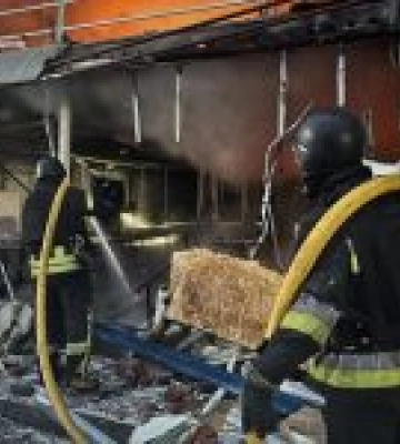 На Київщині триває ліквідація наслідків ракетної атаки рф
