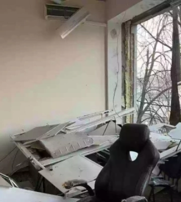 У Києві внаслідок російського ракетного удару пошкоджені офіси каналів «FreeДом» і «Дім»