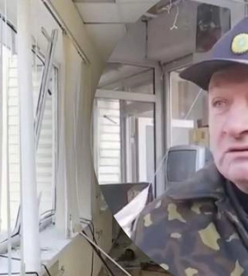 "На моїх очах повилітали двері та вікно": охоронець дивом вцілів під час атаки на Київ