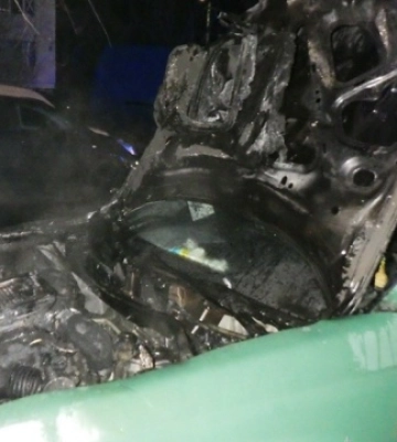 У Житомирі затримали студента, який підпалив авто військового на замовлення спецслужб РФ