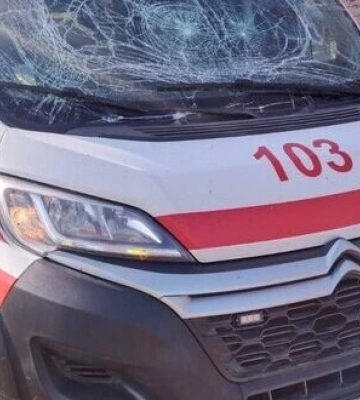 Росіяни обстріляли &quot;швидку&quot; у Харківській області