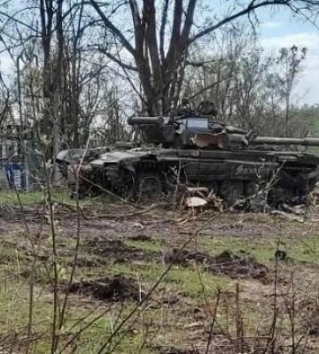 Бійці полку «Ахіллес» уразили два танки та ББМ росіян на Харківщині