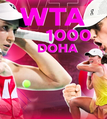 Елена Рыбакина – Ига Свентек. Прогноз и анонс на матч WTA 1000 в Дохе