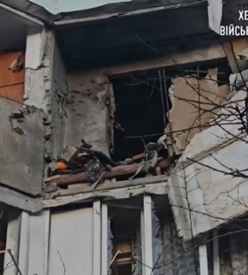 Росіяни вранці 13 лютого обстріляли Херсон, є постраждалі