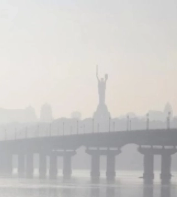У Києві зафіксовано високий рівень забруднення повітря