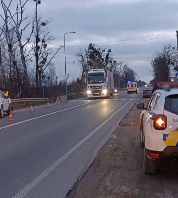 ДТП на автодорозі М-06 Київ - Чоп