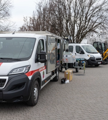 Швидше, якісніше, ефективніше: нова спецтехніка для Запоріжжя
