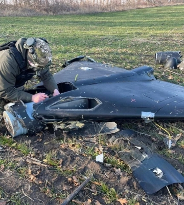 Вибухотехніки знешкодили бойову частину російського дрона на Кіровоградщині