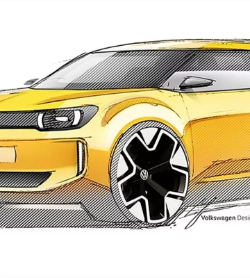 Volkswagen представив ескізи свого нового бюджетного електромобіля вартістю 20 000 євро
