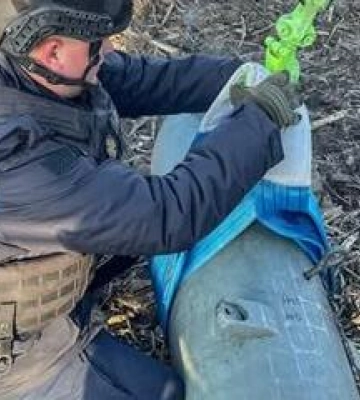 На Полтавщині підірвали бойову частину ракети