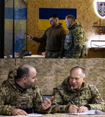 Головнокомандувач ЗСУ відпрацював у бойових частинах на Сумському напрямку