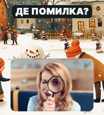 Треба знайти грубу помилку на зображенні за 5 секунд: простий тест для перевірки рівня IQ