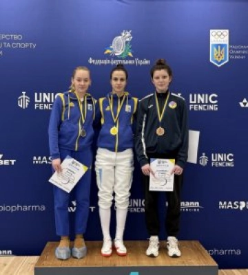 У Києві шаблістки та шаблісти розіграли нагороди Всеукраїнського турніру найсильніших У Києві шаблістки та шаблісти розіграли нагороди Всеукраїнського турніру найсильніших