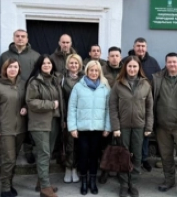 Шацькі природоохоронці побували у гостях в колег з Хмельниччині