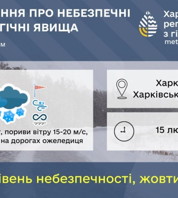 Харьков и область может засыпать снегом: дорожники перешли на усиленный режим