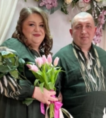 Весілля на Районі: у День закоханих у Рожищі побралися Руслана та Дмитро. ФОТО