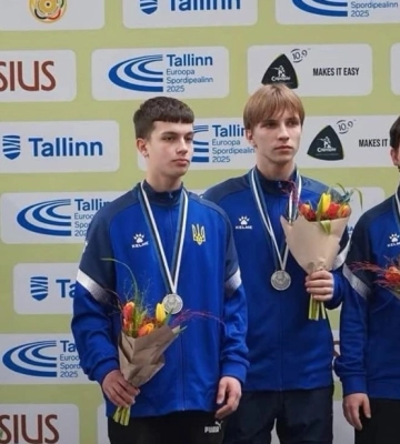 Львівський стрілець Владислав Медушевський виборов три медалі на чемпіонаті Європи