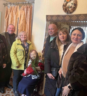 Волинська поетеса Сіма Кордунова відзначала своє 94-річчя